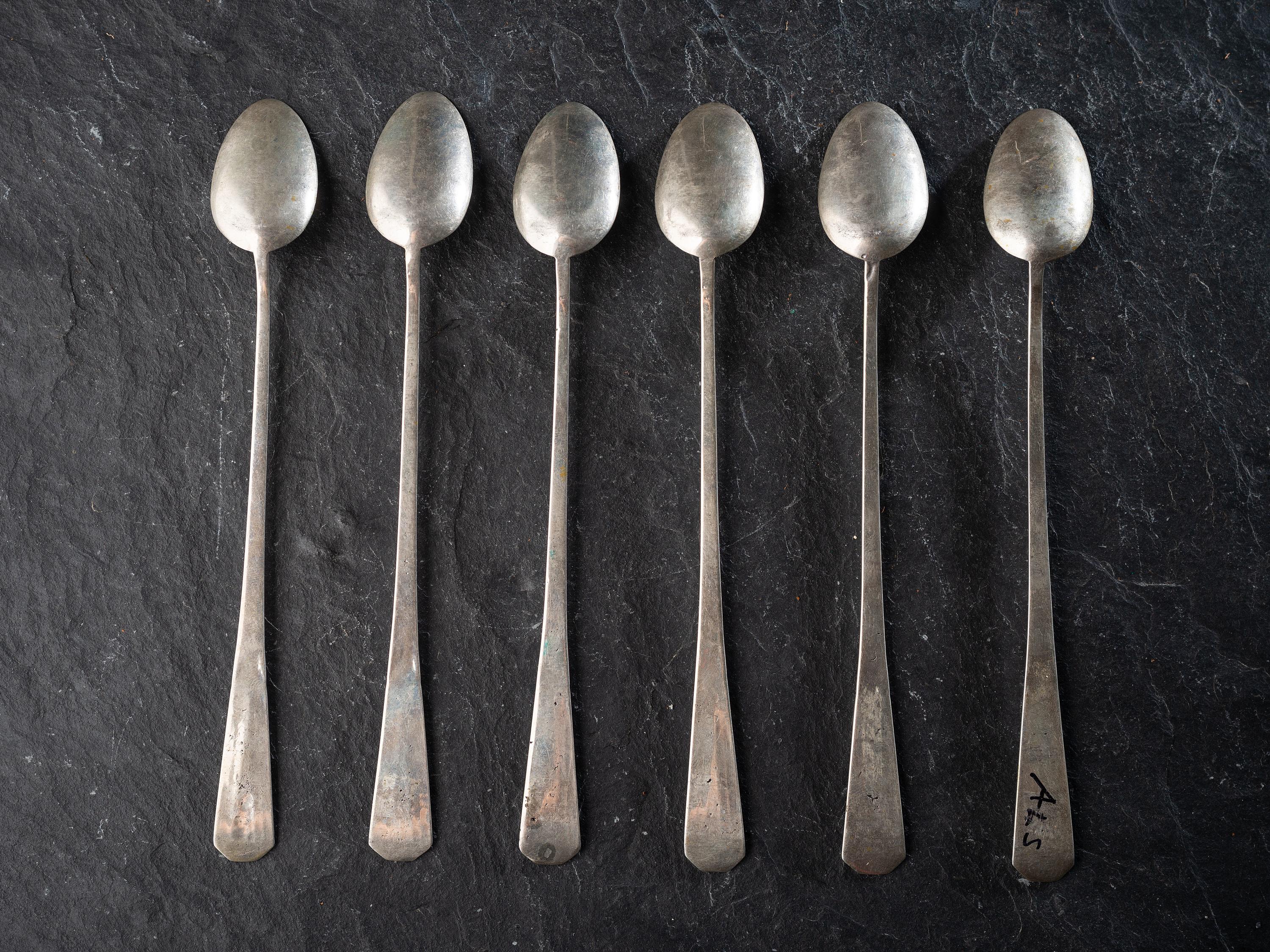 Navajo Stamped Ice Tea Spoons
