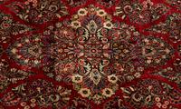 A Large Sarouk Wool Carpet