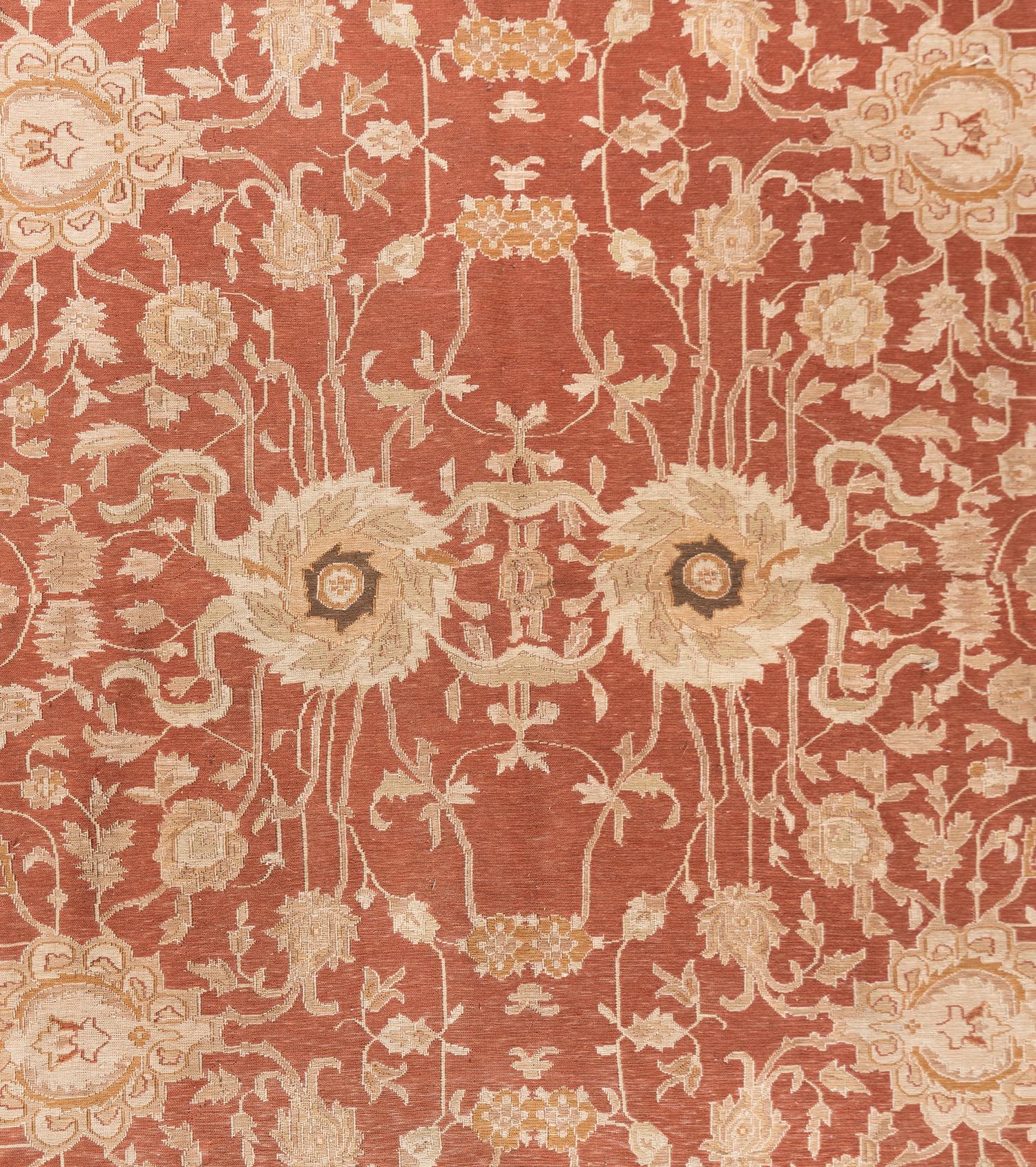 An Indo-Soumak Wool Rug