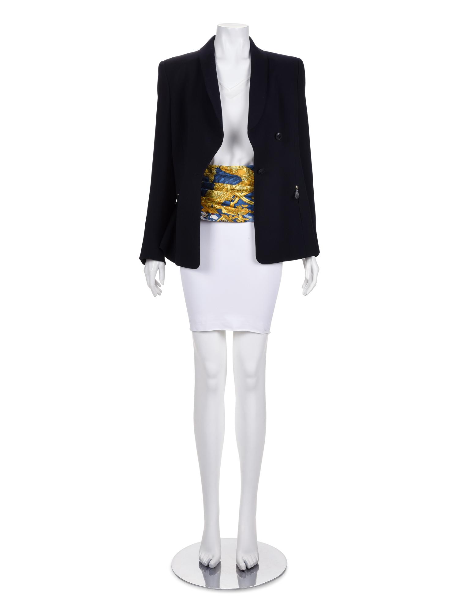 Hermès Jacket with Cummerbund