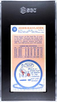 A Group of 12 SGC Graded 1969 Topps Hall of Fame and Rookie Basketball Cards