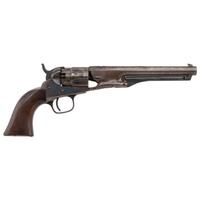Gettysburg Used and Published Colt Model 1862 Police Revolver Inscribed to A.W. Tebbets by the Boston Printers