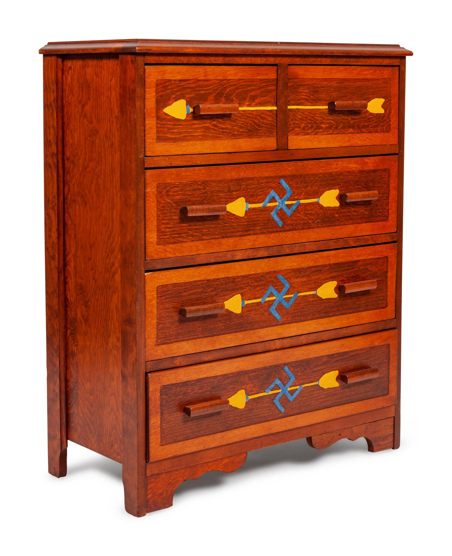 Four Drawer Pine Chest