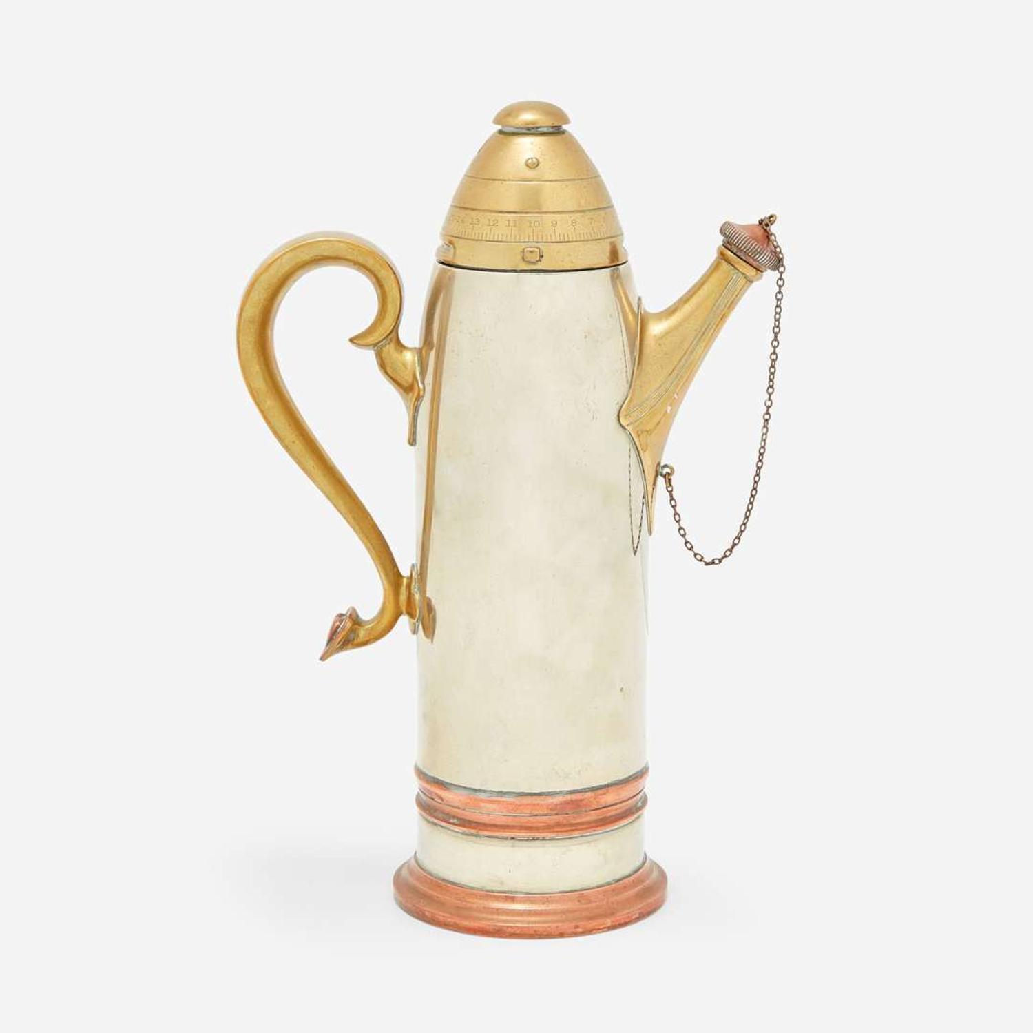 An American Artillery Shell Cocktail Shaker attributed to Gorham Manufacturing Co., circa 1918