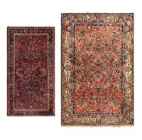 Two Sarouk Rugs