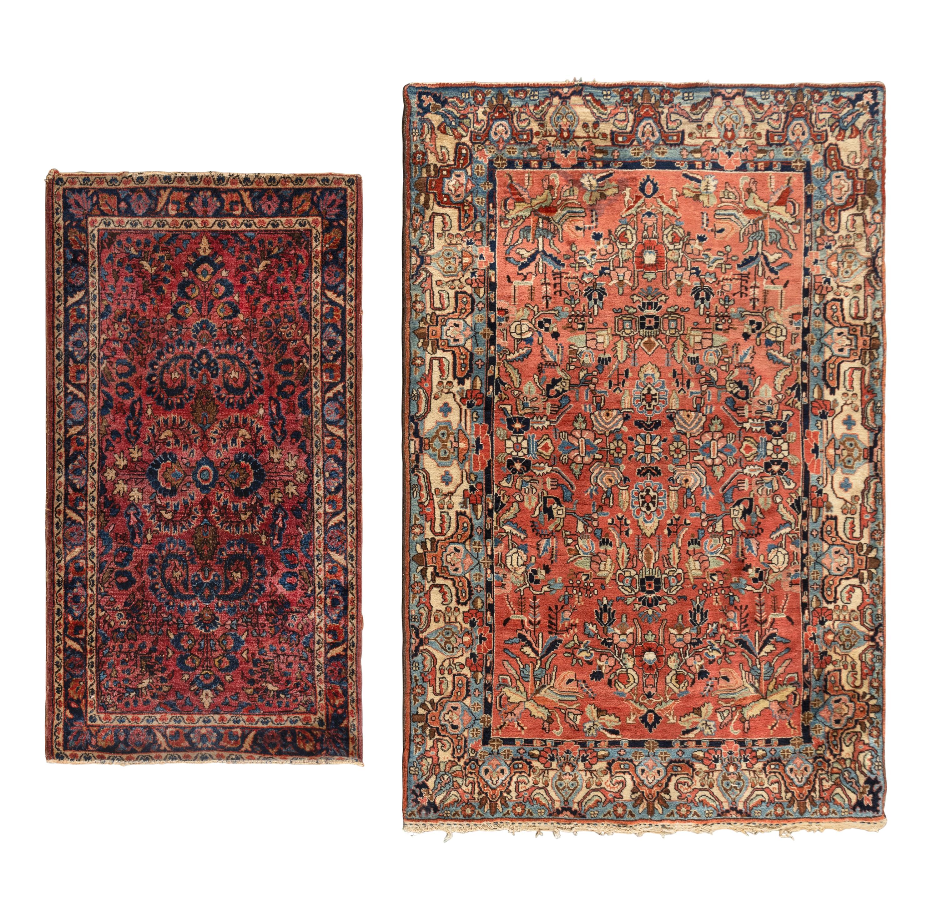 Two Sarouk Rugs