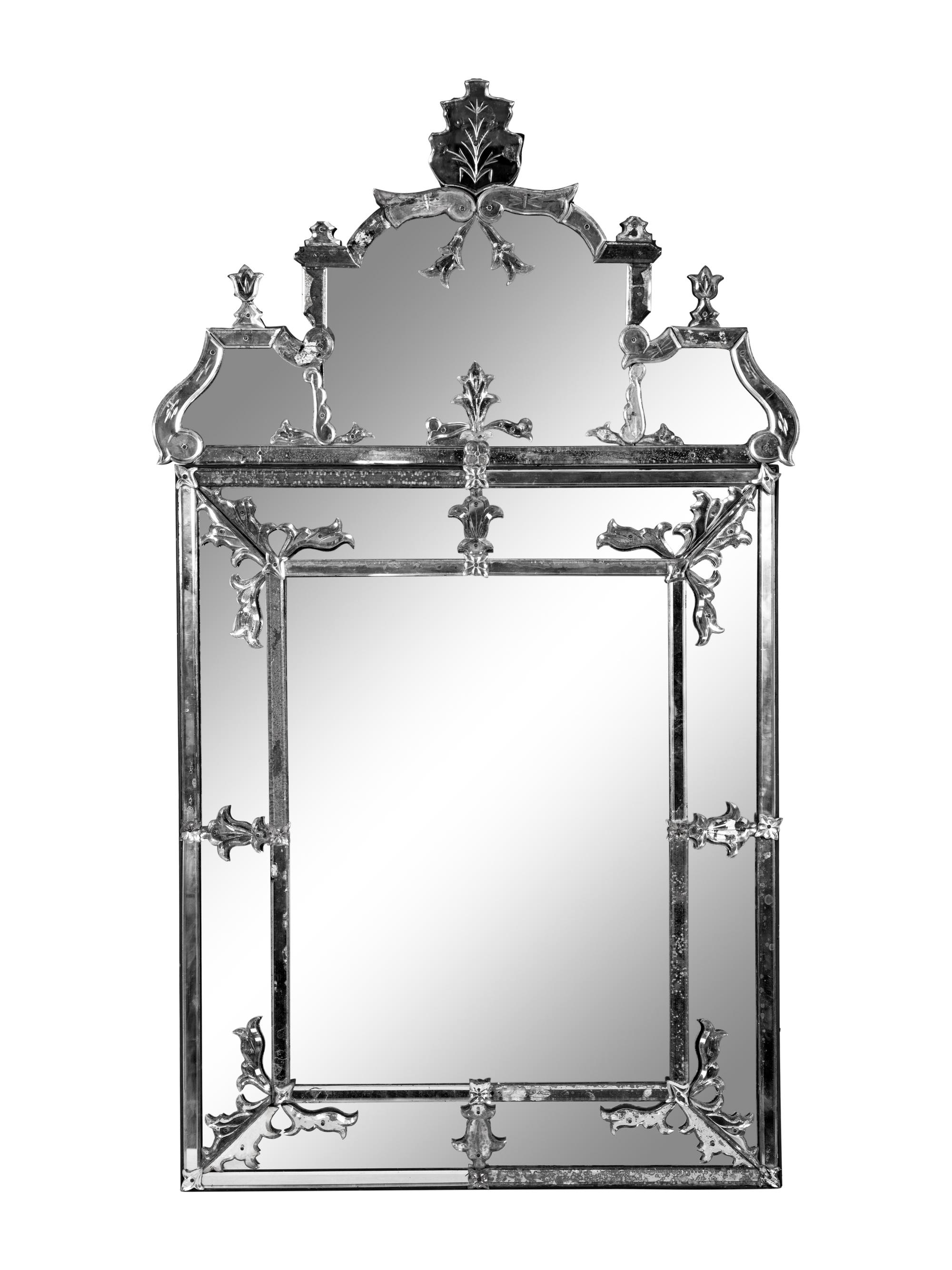A Venetian Glass Mirror