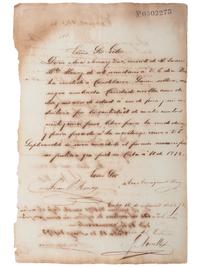 [SLAVERY & ABOLITION - CUBA]. A group of 11 manumission and sale documents for enslaved persons in Cuba.