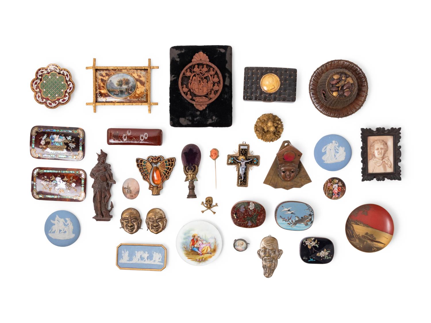 A Collection of Diminutive Decorative Articles