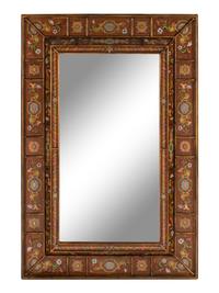 An Italian Style Églomisé Mirror