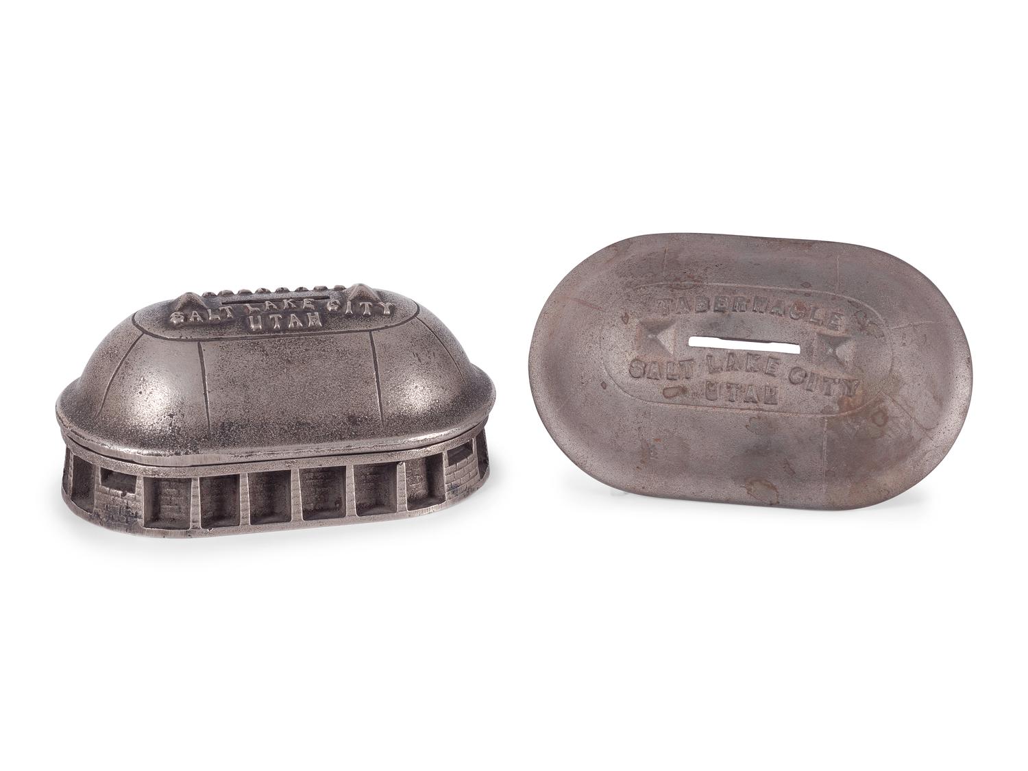 A Mormon Tabernacle Cast Iron Still Bank