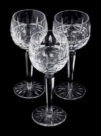 A Waterford Cut Glass Stemware Service