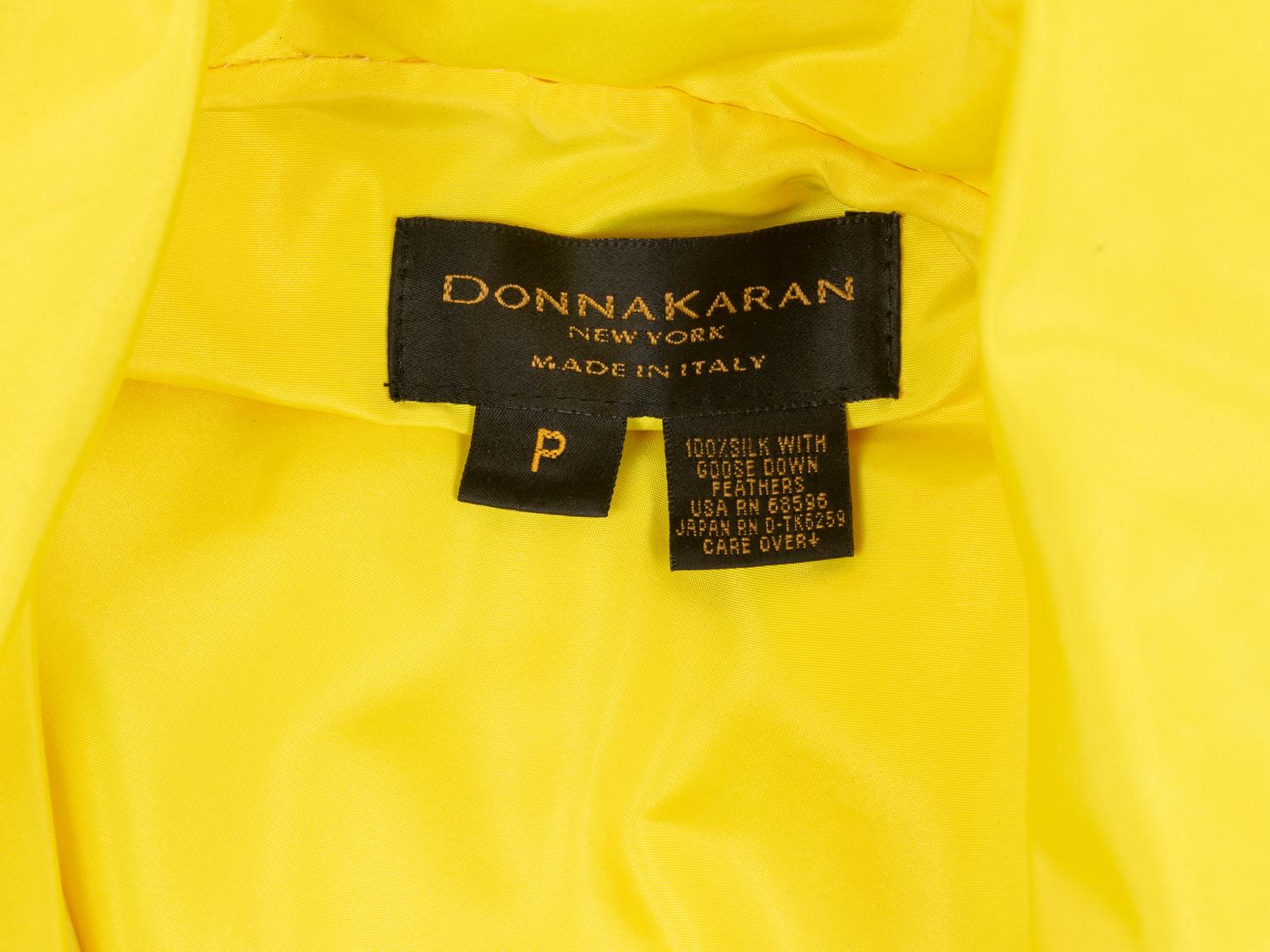Donna Karan Goose Down Wrap Jacket, 1980-90s
