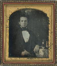 [Daguerreotype] Identified Doctor with Medicine