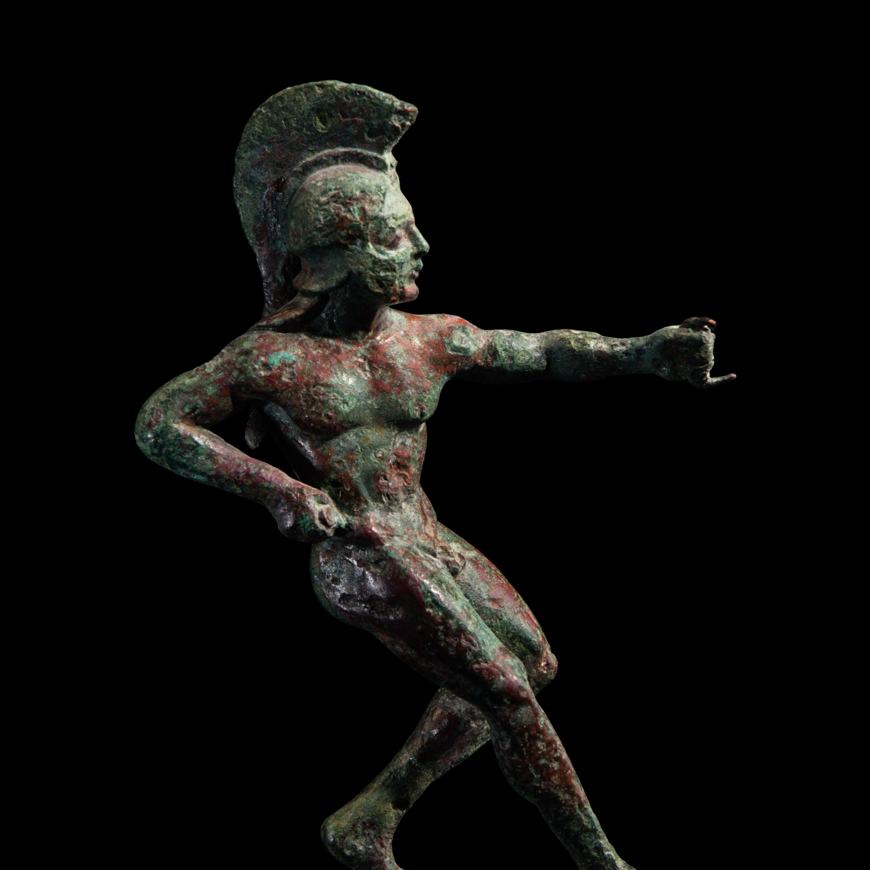 A Greek Bronze Warrior