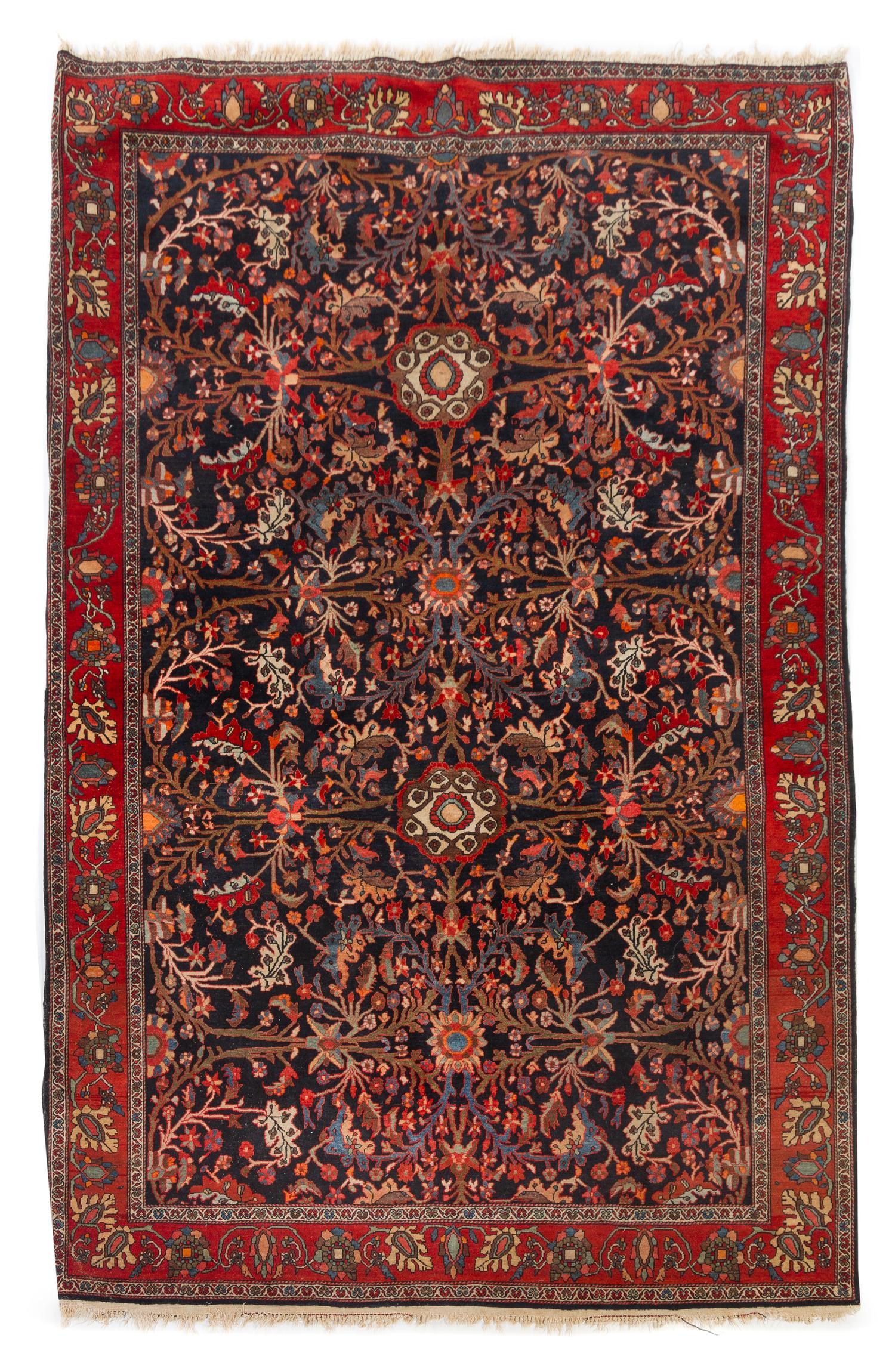 A Persian Wool Rug 6 feet 7 inches x 4 feet 3 inches. — SECOND HALF 20TH CENTURY