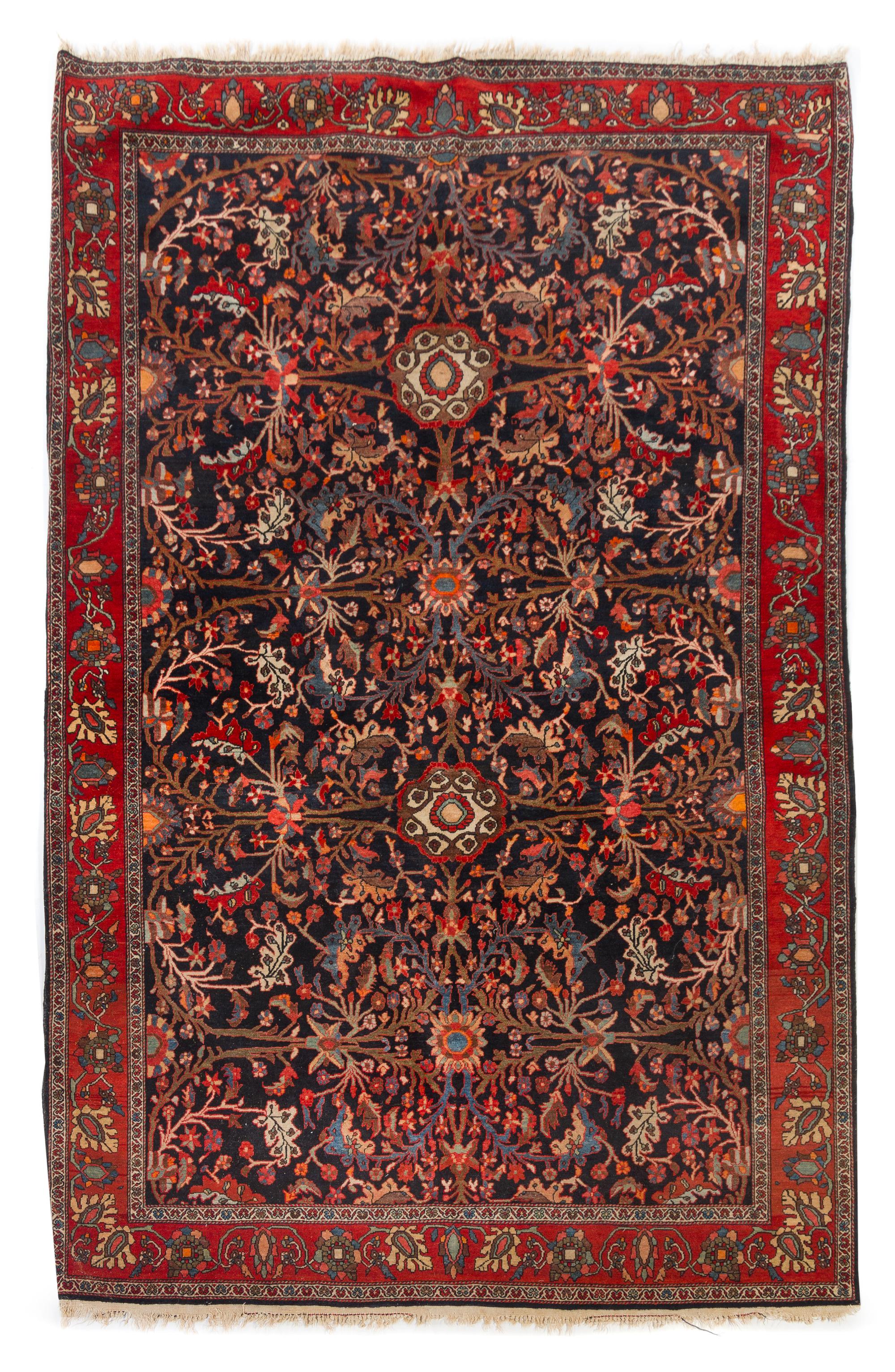 A Persian Wool Rug 6 feet 7 inches x 4 feet 3 inches. — SECOND HALF 20TH CENTURY