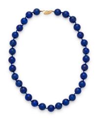 LAPIS LAZULI BEAD NECKLACE