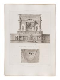D’ESPOUY, Henry. Fragments d'Architecture du Moyen Age et de la Renaissance, d'apres les Relevés & Restaurations des Anciens Pensionnaires de l'Academie de France a Rome. Paris: Charles Massin, n.d.