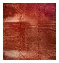A Contemporary Silk Pile Rug Retailed by Fort Street Studio