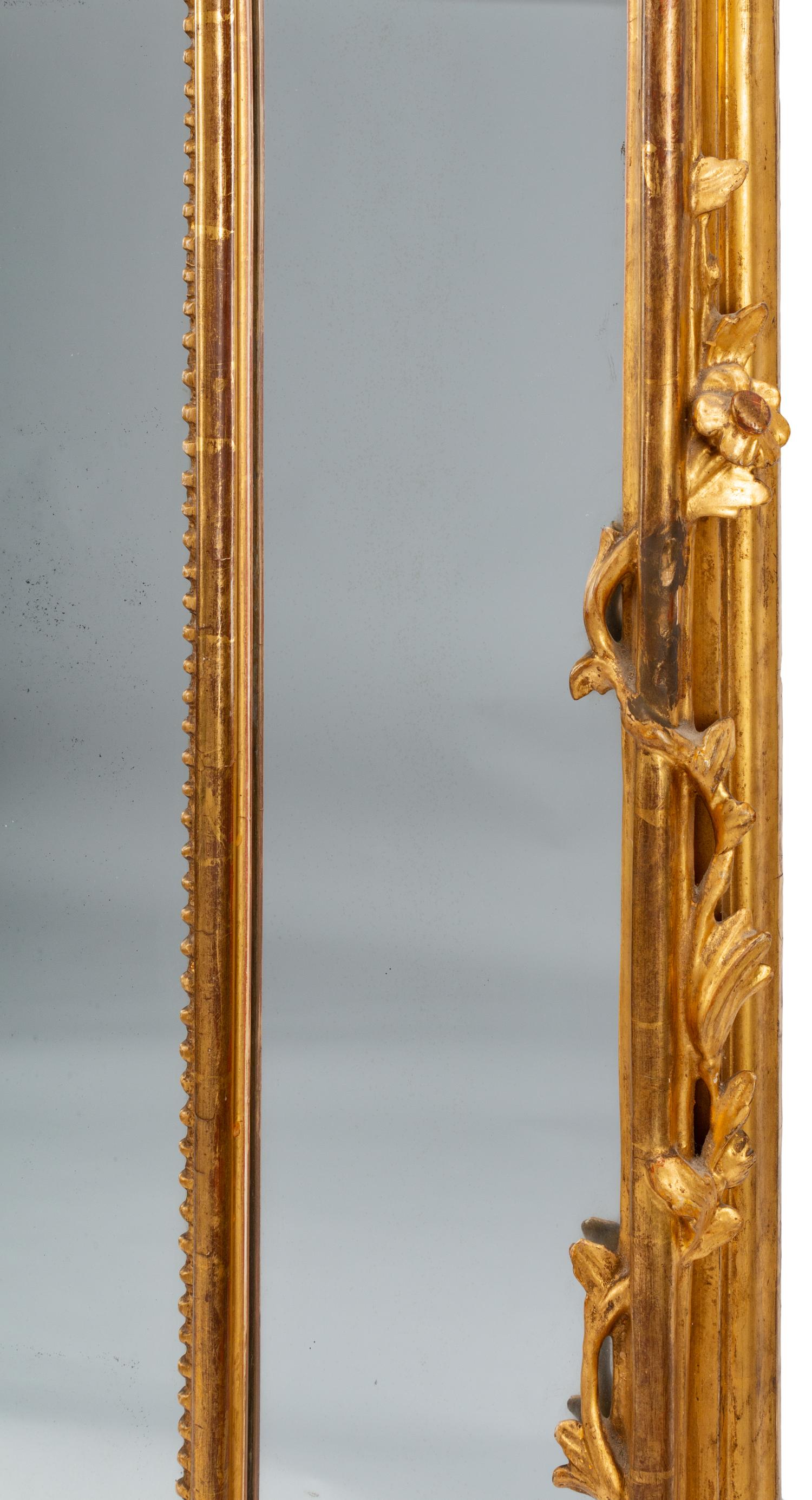 An Italian Rococo Giltwood Mirror