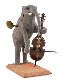 A Musical Automaton of a Cello-Playing Elephant