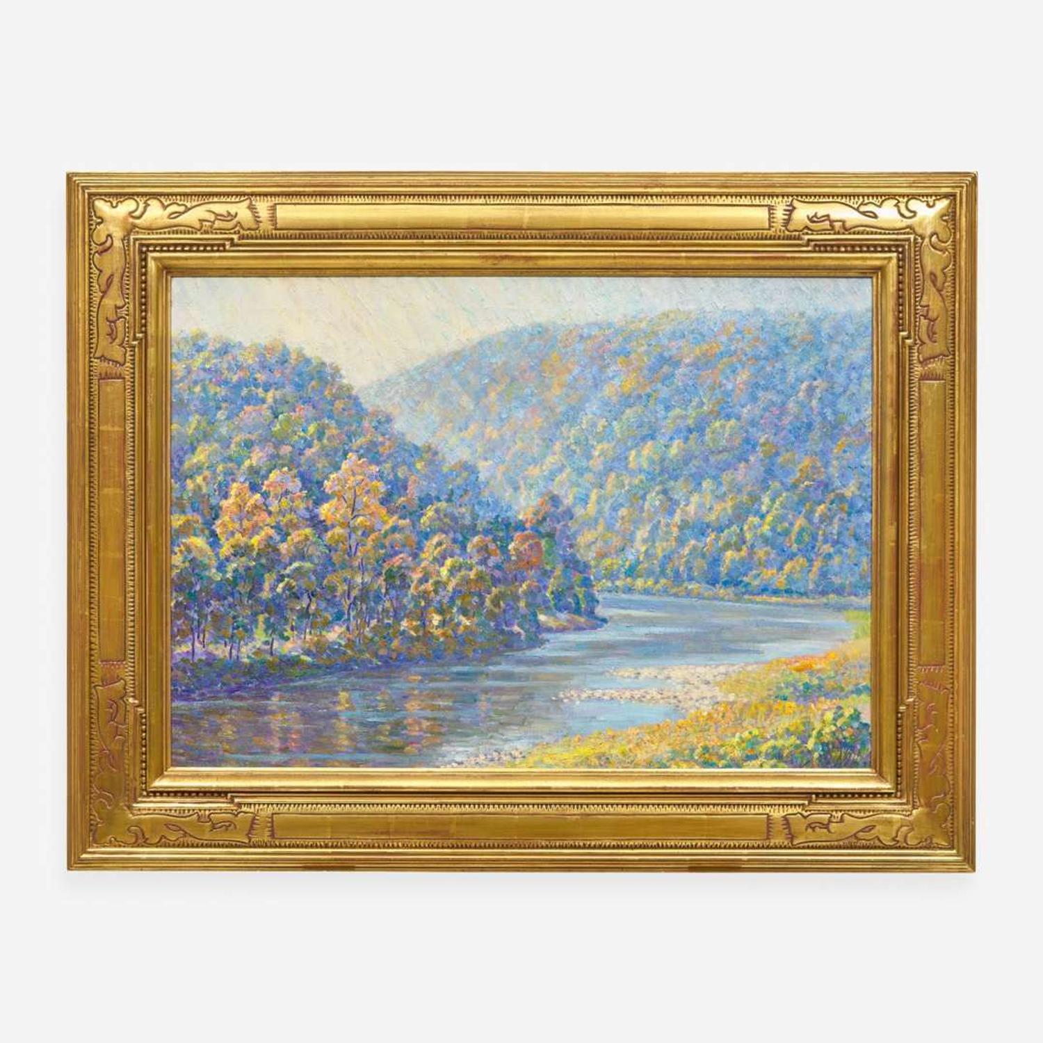 Samuel George Phillips (American, 1890–1965) Morning on the Delaware
