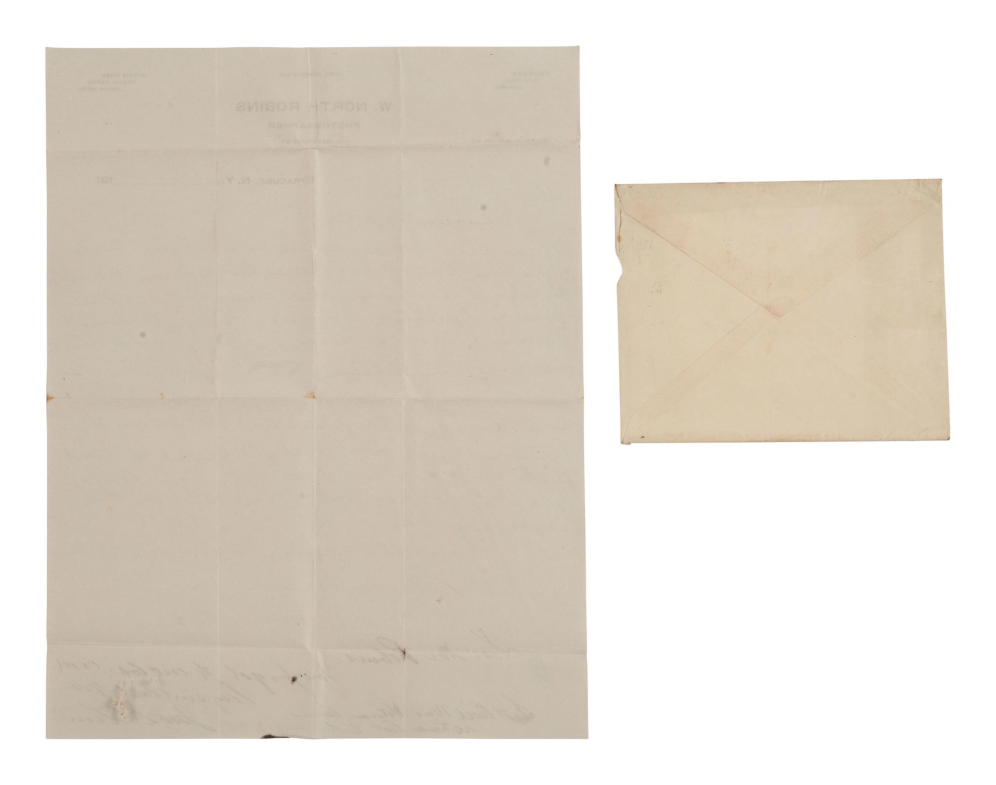 CLEM, John L. (1851-1937). Autograph note signed as brigadier general on the day of his retirement.