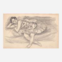 Henri Matisse (French, 1869-1954) Danseuse au Divan Pilée en Deux from Dix Danseuses