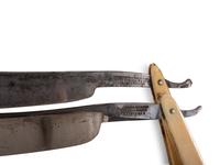 Civil War-period officer's grooming kit identified to W.M. Canby. 1860.