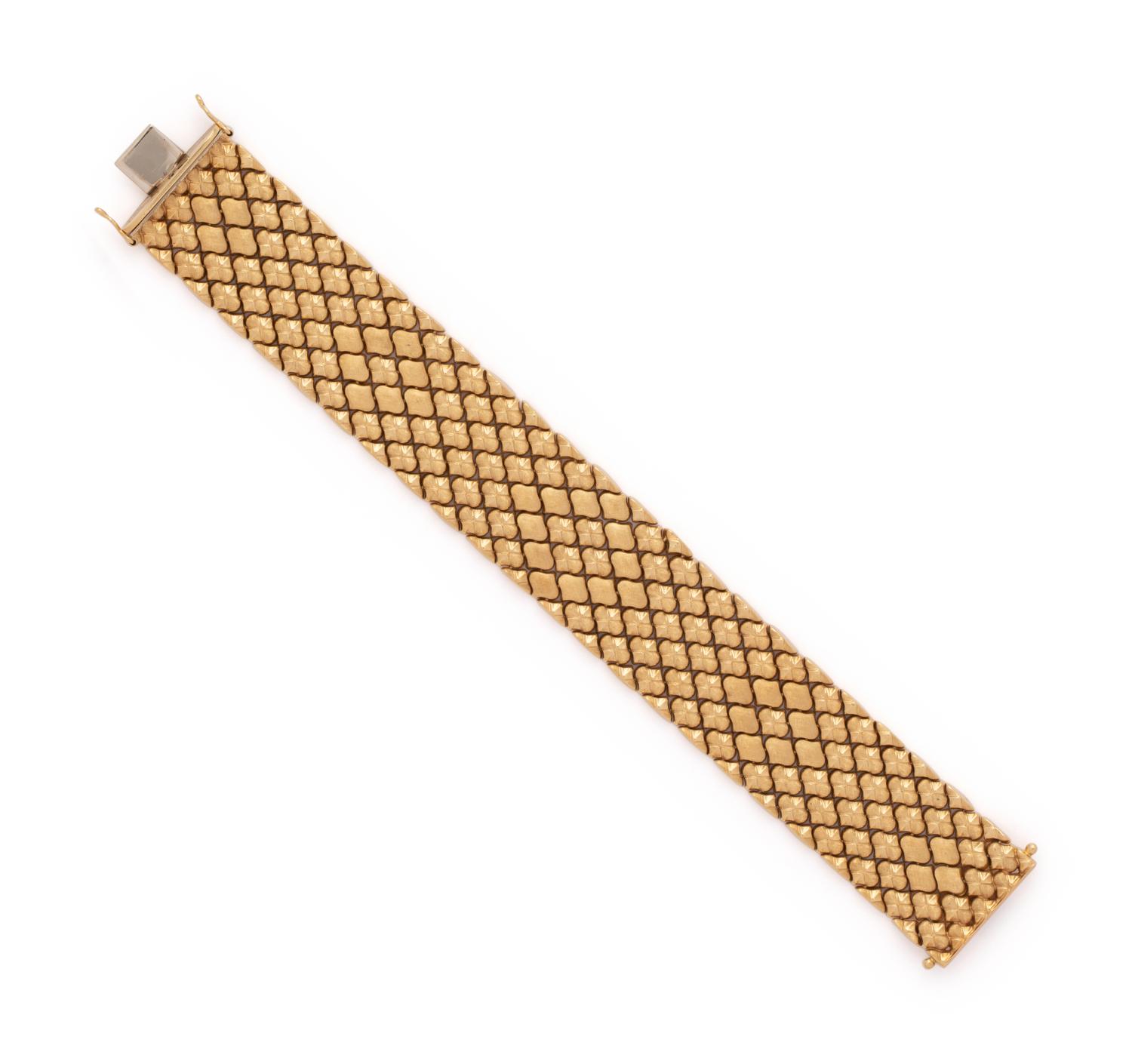 YELLOW GOLD BRACELET