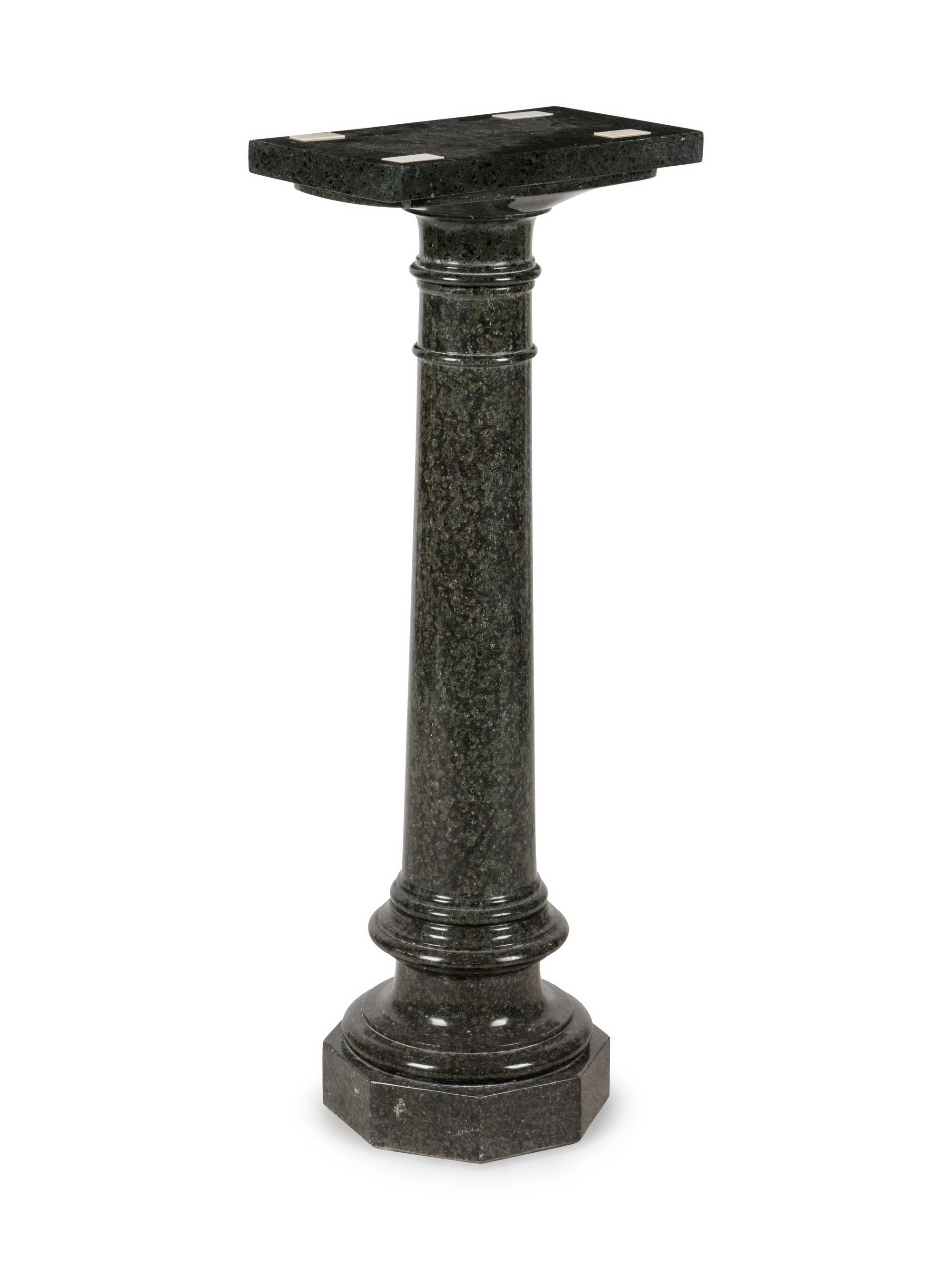 A Continental Marble Pedestal