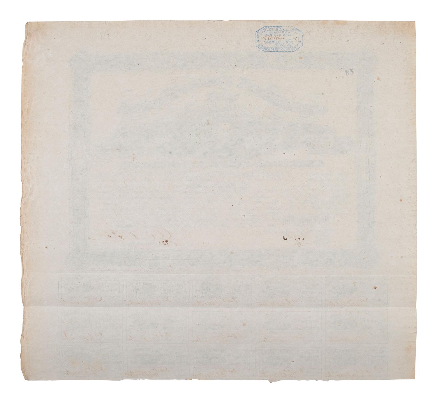 [CIVIL WAR - CONFEDERATE]. A large group of Confederate bonds.