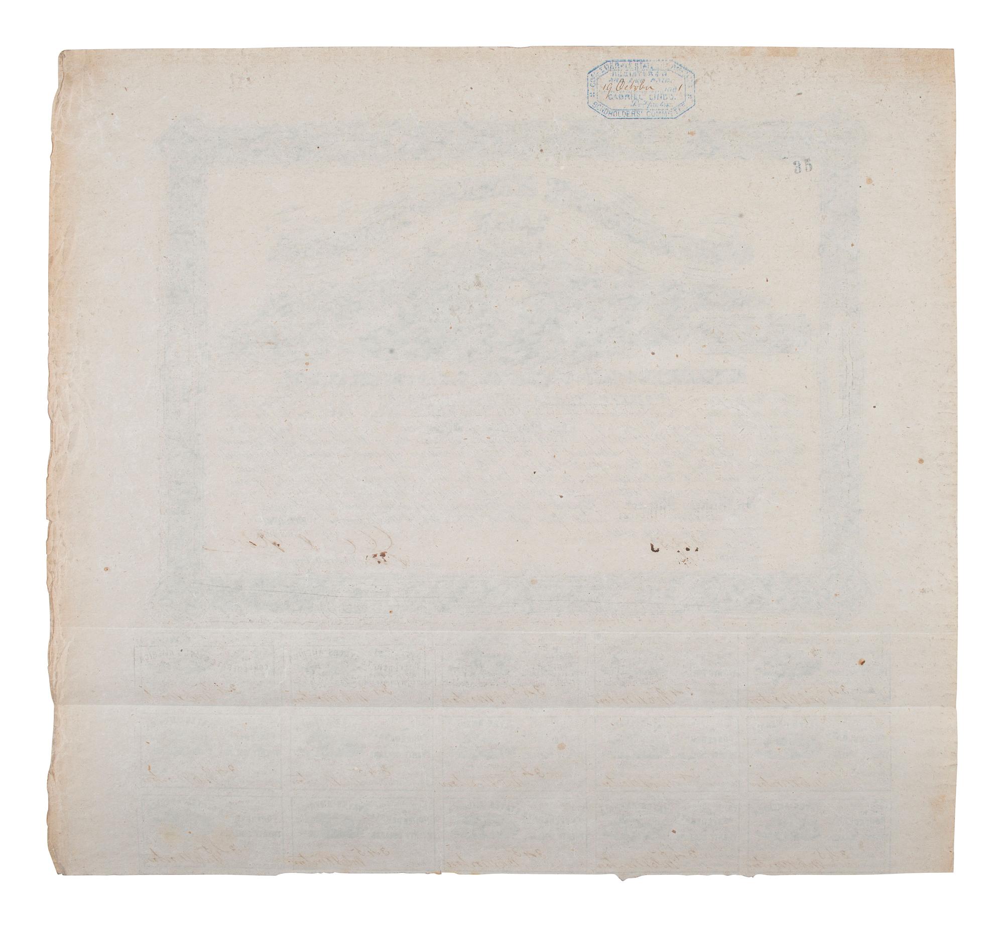 [CIVIL WAR - CONFEDERATE]. A large group of Confederate bonds.