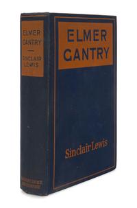 LEWIS, Sinclair (1885-1951). Elmer Gantry . New York: Harcourt, Brace and Company, 1927.