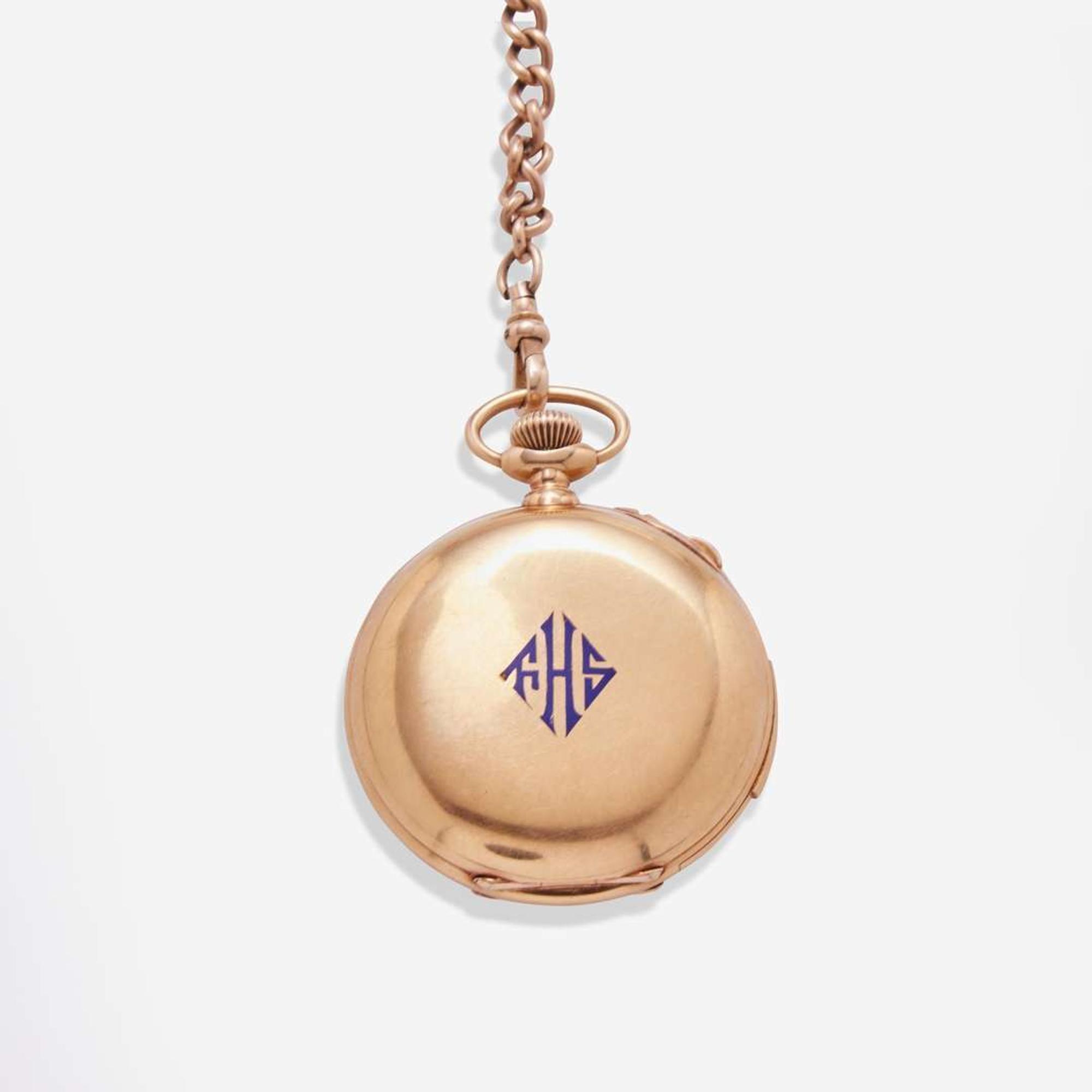 An 18K Yellow Gold Tiffany & Co. Pocket Watch