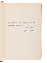 FAULKNER, William (1897-1962). The Wild Palms . New York: Random House, 1939.