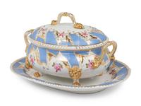 A Group of English Porcelain Tableware