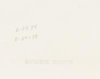 Untitled (2-24-74 / 5-24-74)