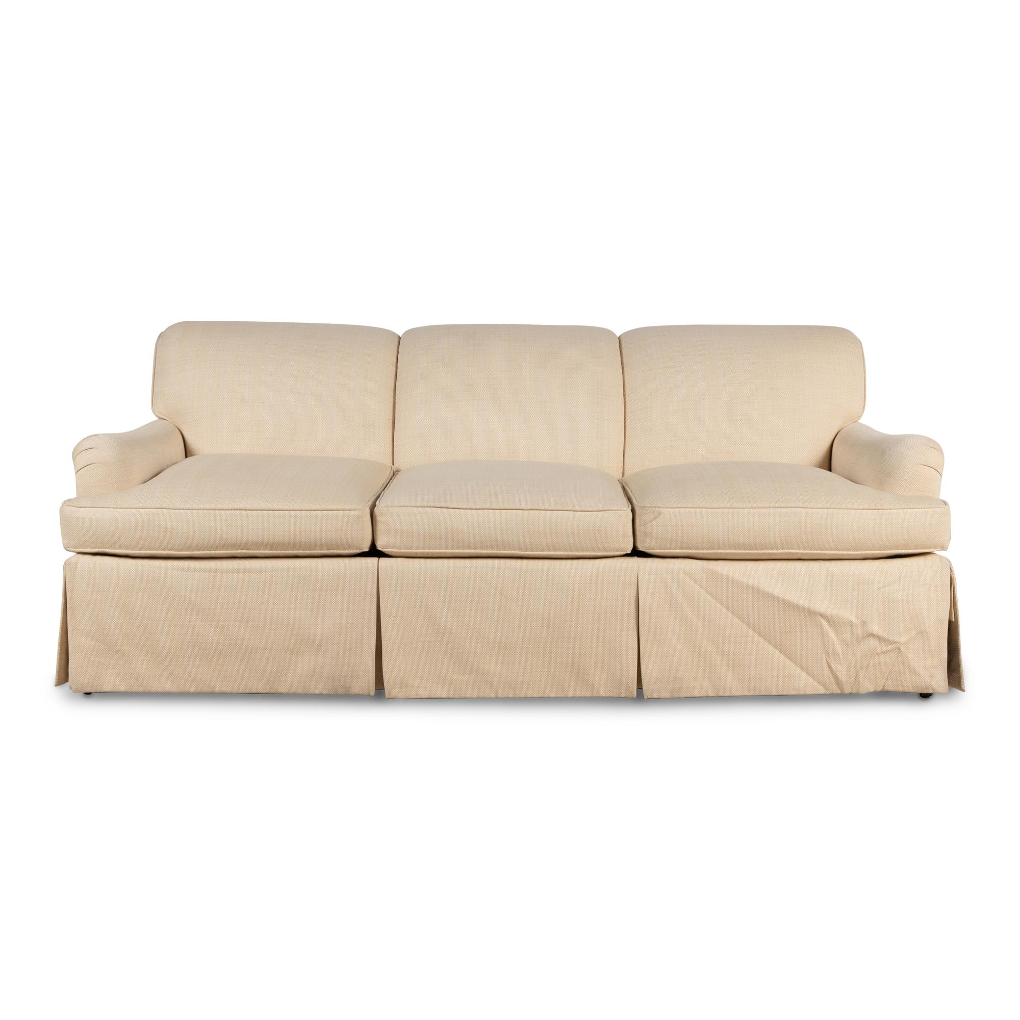 A Bridgewater Style Three-Cushion Sleeper Sofa