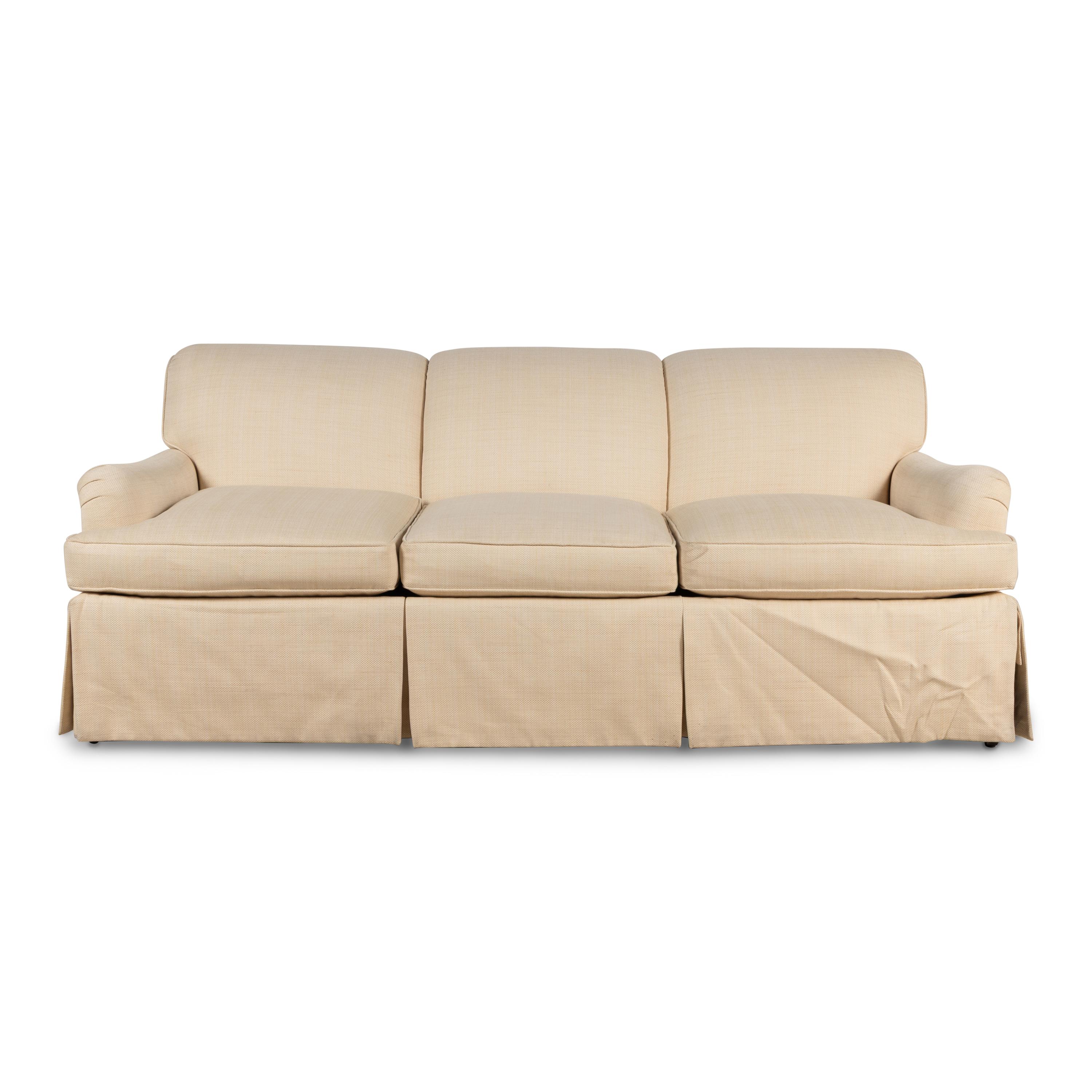 A Bridgewater Style Three-Cushion Sleeper Sofa