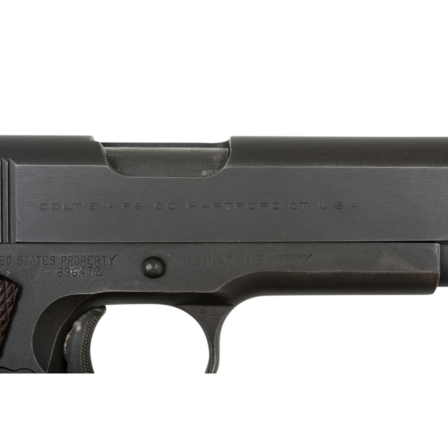 ** Composite Colt Model 1911A1 Pistol on Remington Rand Frame