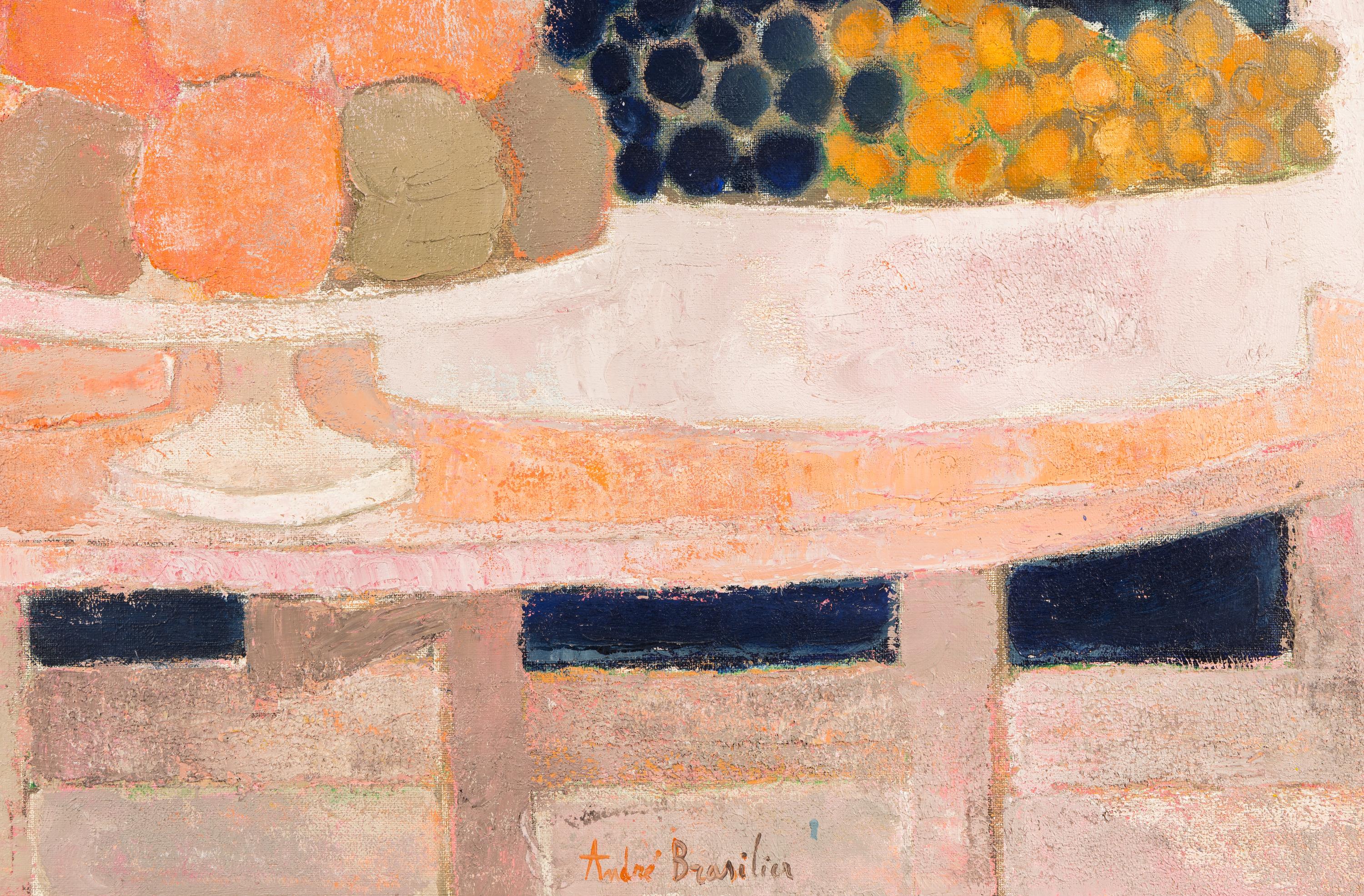 Nature morte le soir (Nature morte orangée )