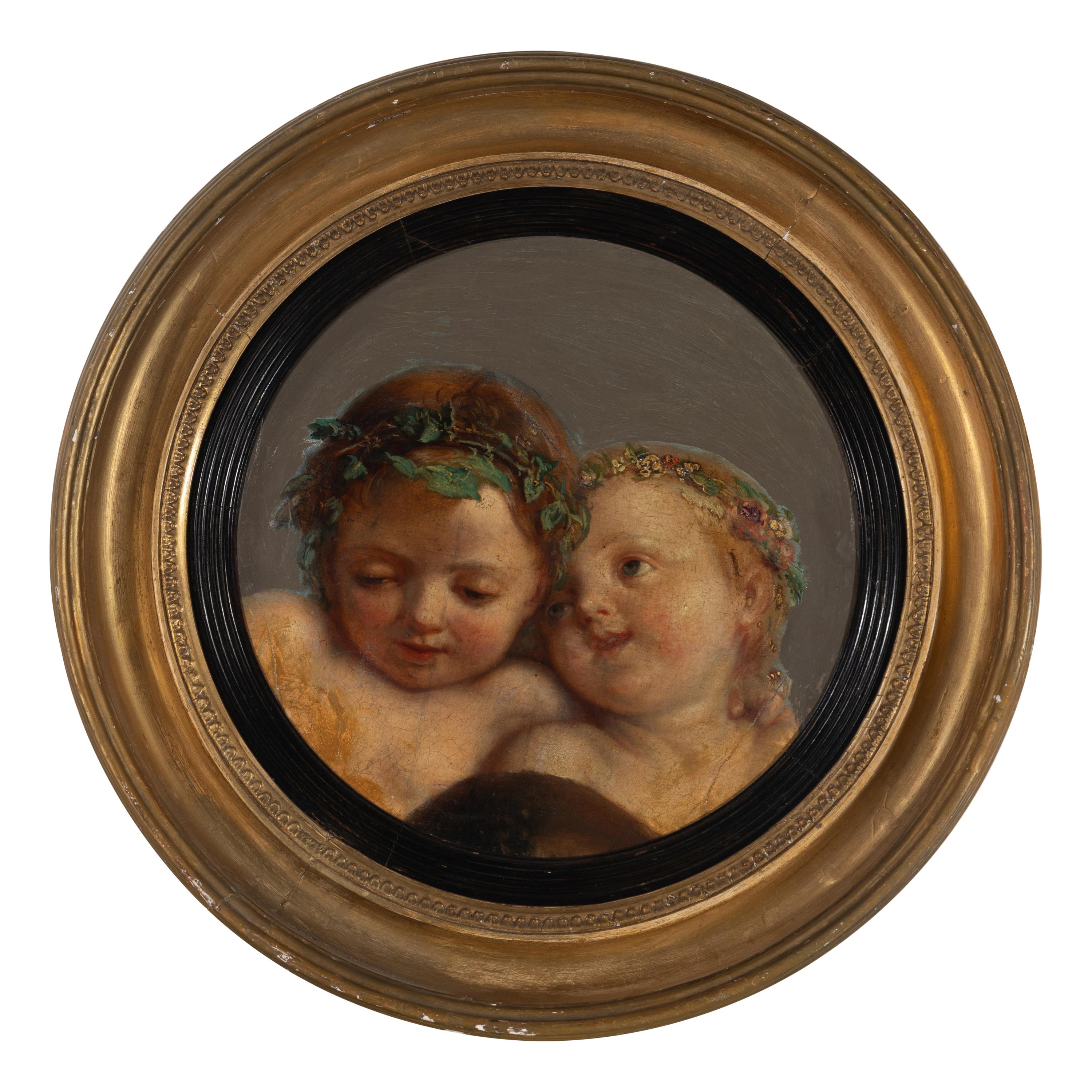 Continental, 18th Century — Heads of Two Cherubs