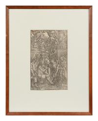 A group of four prints depicting religious imagery