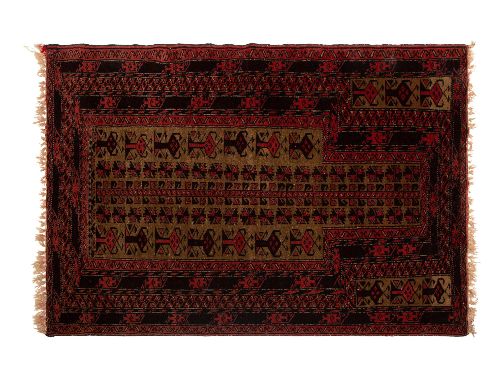 Three Turkish Wool Area Rugs