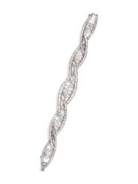 OSCAR HEYMAN & BROTHERS, DIAMOND BRACELET