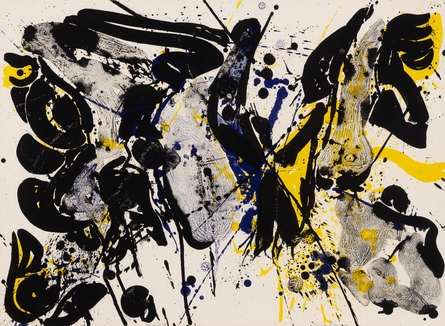 Sam Francis (American, 1923-1994) — For Miro I, 1963