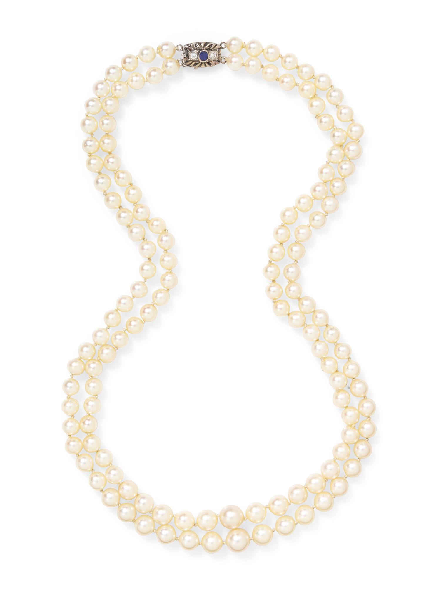 A Collection of Cultured Pearl Necklaces,