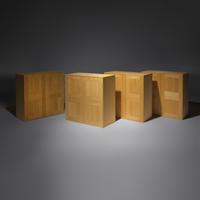 Set of 4 cabinets Carl Hansen & Son